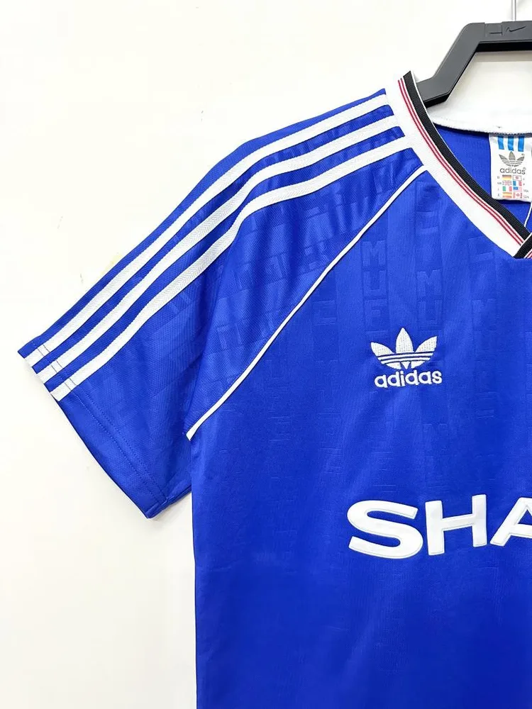 Manchester United 1988-1990 Retro Manchester United Third Away Football Shirt 1988/1990 — 5