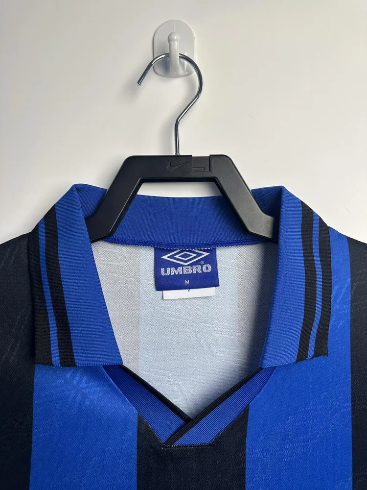 Inter Milan 1995/1996 Retro Inter Milan Home Football Jersey 1995/1996 — 3