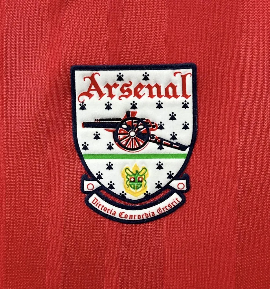 Arsenal 1992/1993 Retro Long Sleeve Arsenal Home Football Shirt 1992/1993 — 8