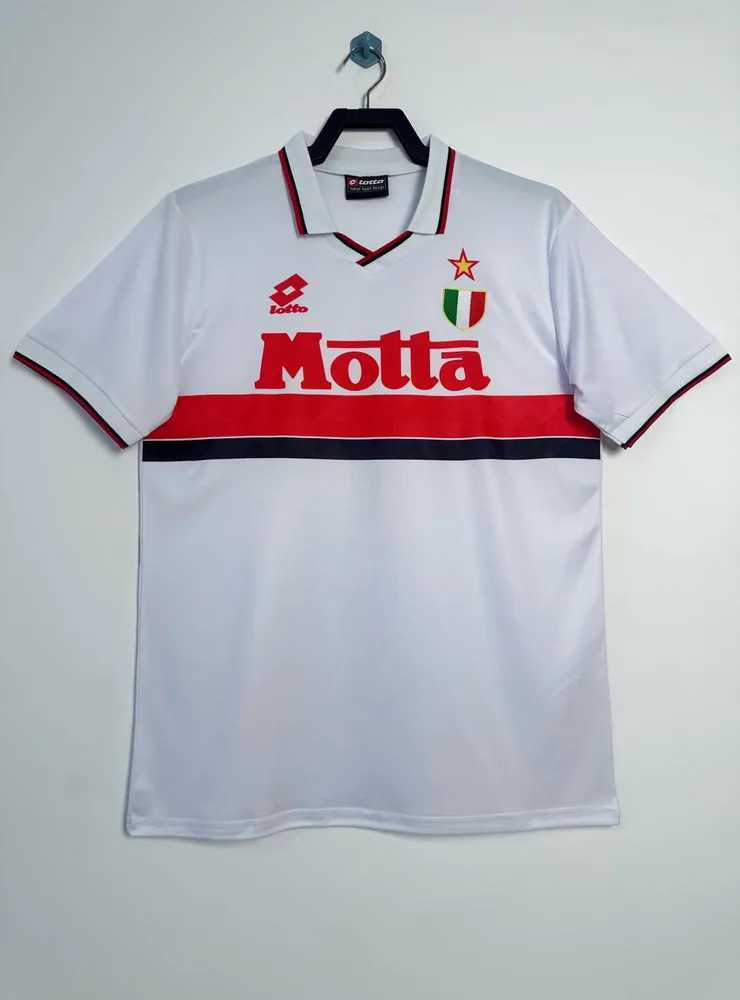 AC Milan 1993/1994 Retro AC Milan Visitante Camiseta de fútbol 1993/1994