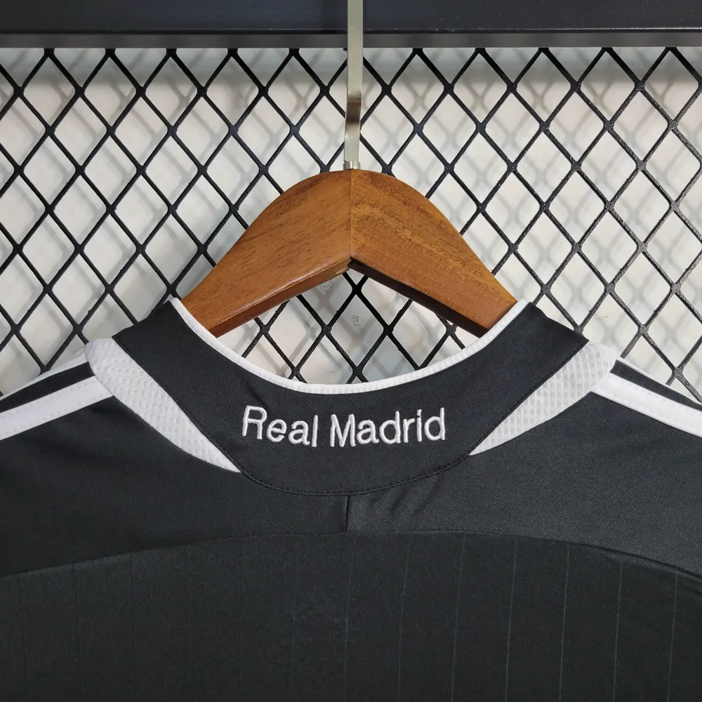 Real Madrid 2006/2007 Retro Manga larga Real Madrid Visitante Jersey 2006/2007 — 7