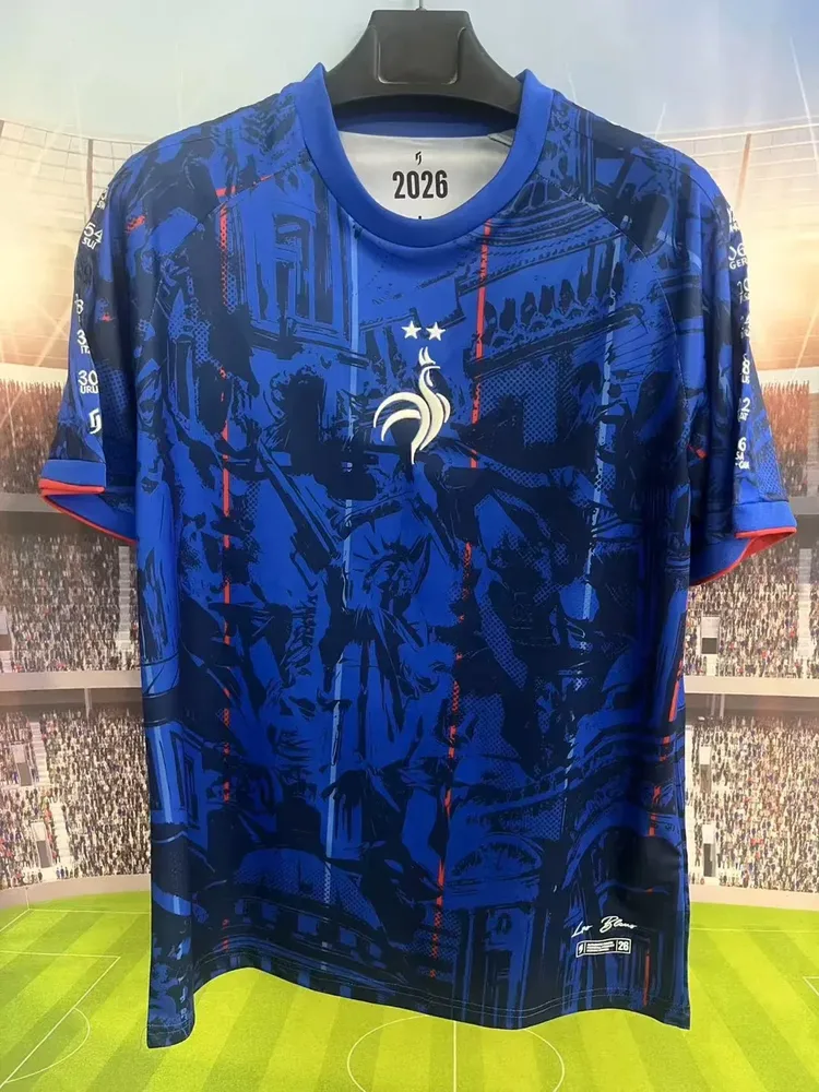 France 2026/2027 France Special Edition Blue Football Shirt 2026/27