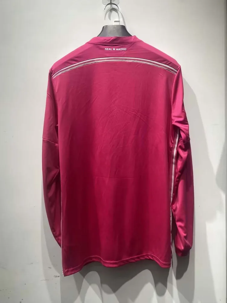 Real Madrid 2014/2015 Retro Manga larga Real Madrid Visitante Camiseta de fútbol 2014/2015 — 2