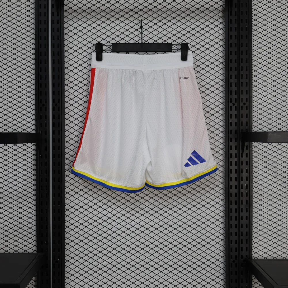 Colombia 2026 Player Version Retro Colombia Home Shorts 2026 — 2