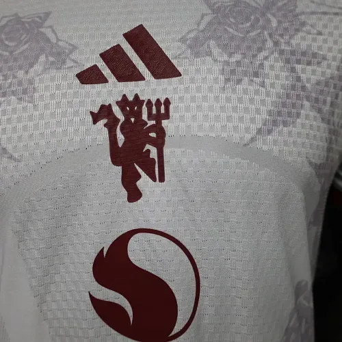Manchester United 2026/2027 Versión jugador Manchester United Tercera Visitante Camiseta de fútbol 2026/27 — 4