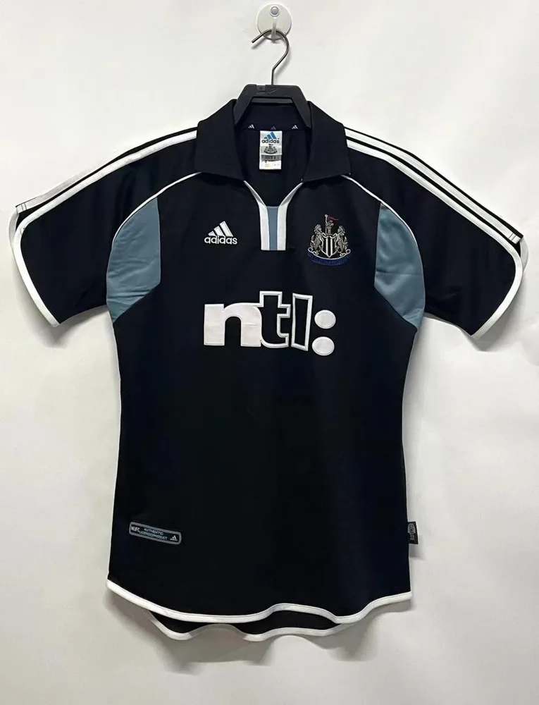 Newcastle 2000-2001 Retro Newcastle United Visitante Camiseta de fútbol 2000/2001