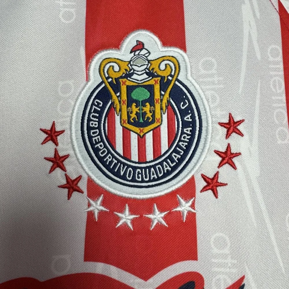 Chivas 1998-1999 Retro Chivas Home Soccer Jersey 1998/1999 — 9