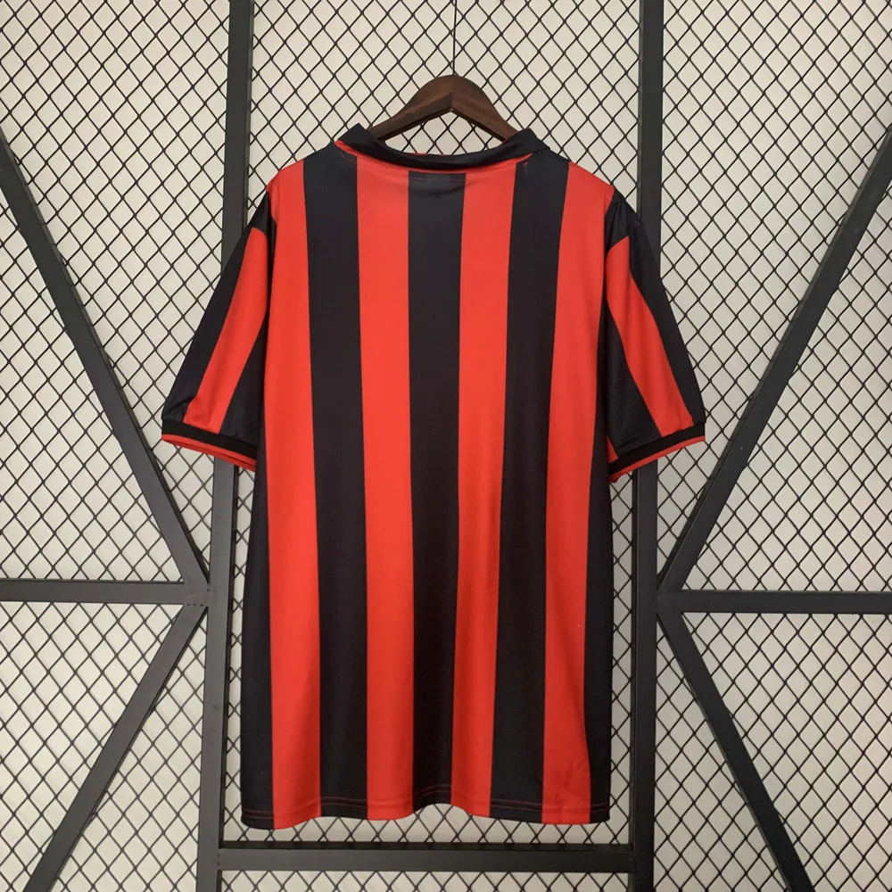AC Milan 1990/1991 Retro AC Milan Home Football Shirt 1990/1991 — 2
