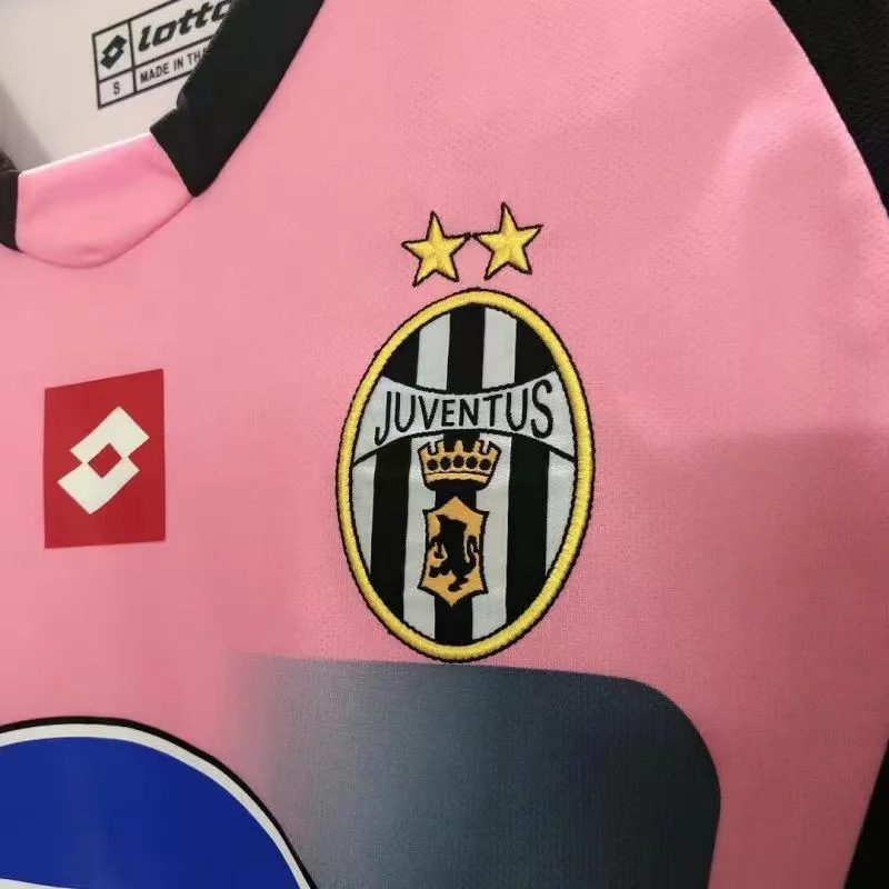 Juventus 2002/2003 Retro Juventus Pink Camiseta de fútbol 2002/2003 — 3