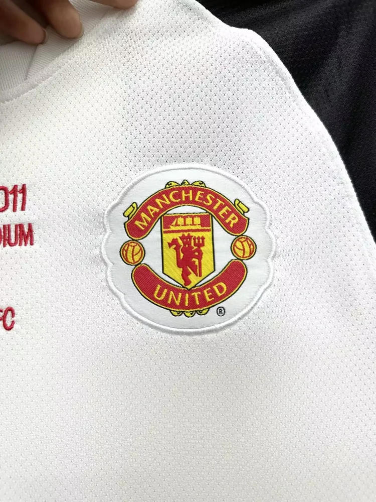 Manchester United 2010/2011 Retro Manchester United Visitante Camiseta de fútbol 2010/2011 — 5