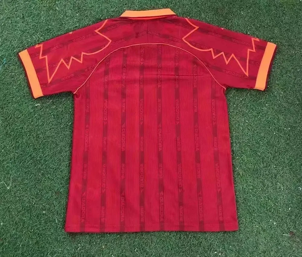 AS Roma 1999/2000 Retro Roma Local Camiseta de fútbol 1999/2000 — 2