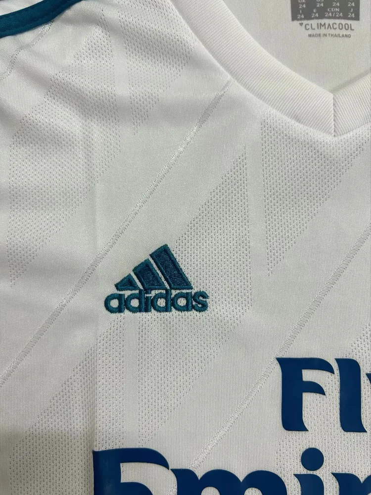 Real Madrid 2017/2018 Retro Real Madrid Home Football Shirt Kids Size 2017/2018 — 4