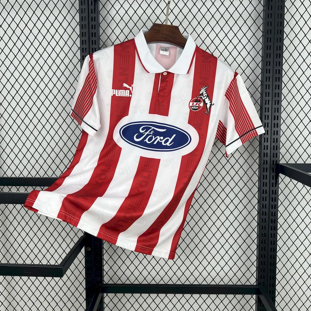 FC Köln 1995/1996 Retro FC Köln Local Camiseta de fútbol 1995/1996