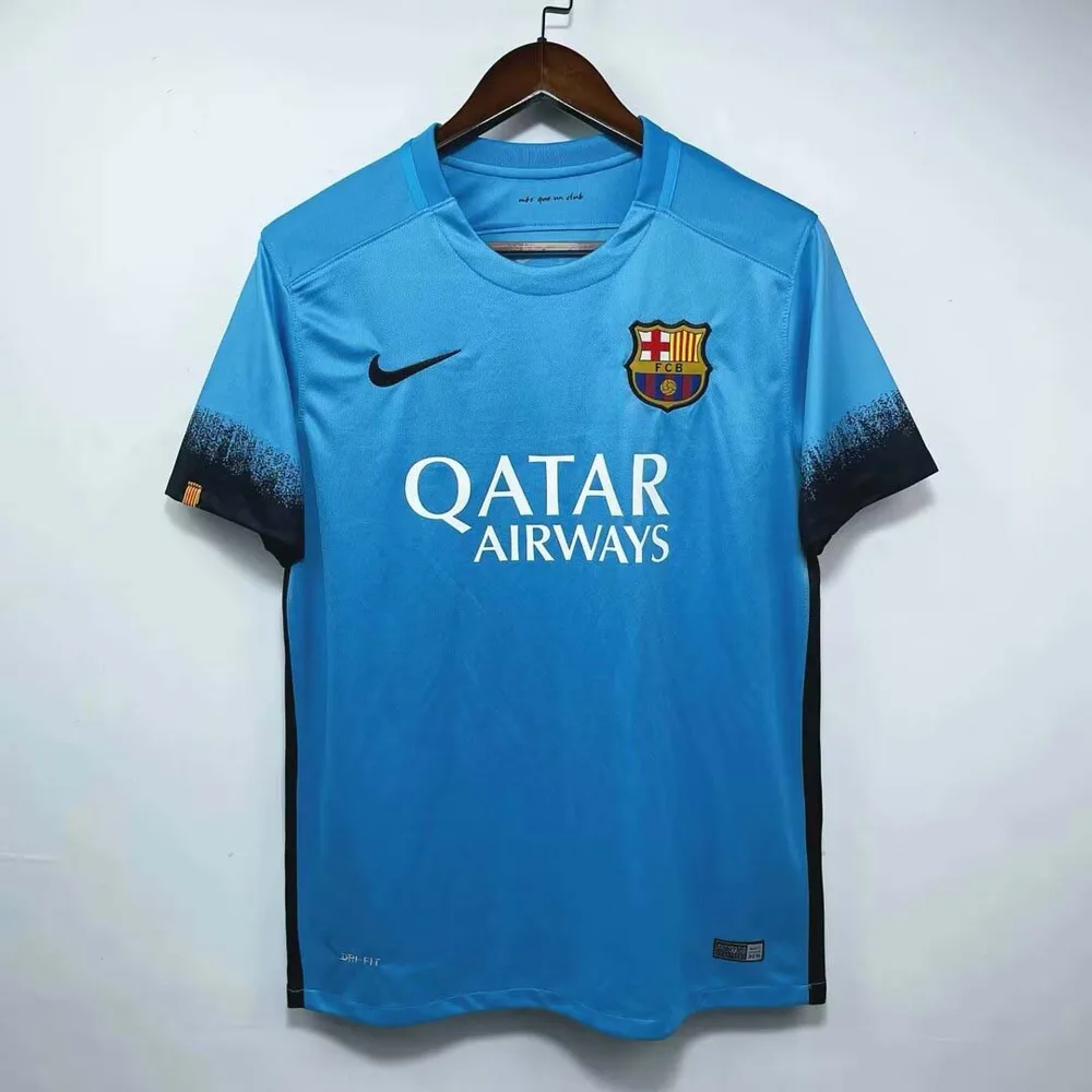 Barcelona 2015/2016 Retro Barcelona Tercera Visitante Camiseta de fútbol 2015/2016