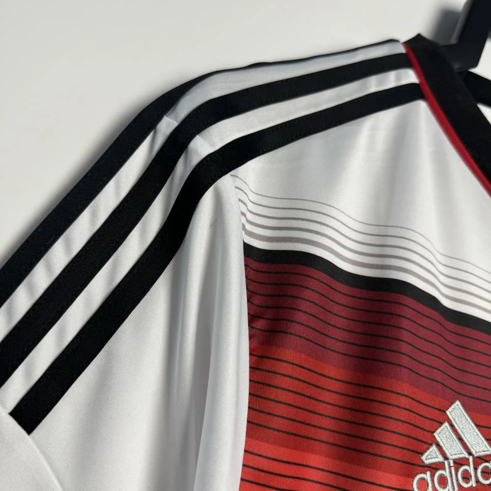Germany 2014 Retro Soccer Jersey Germany Home 2014 — 4