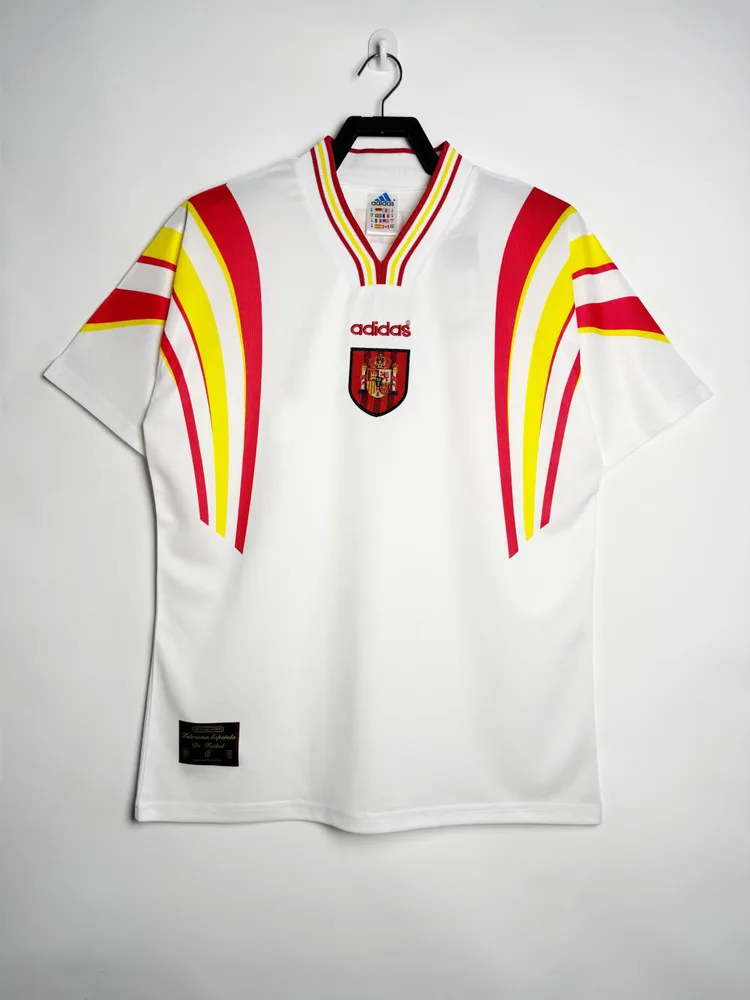 Spain 1996 Retro Spain Tercera Visitante Camiseta de fútbol 1996