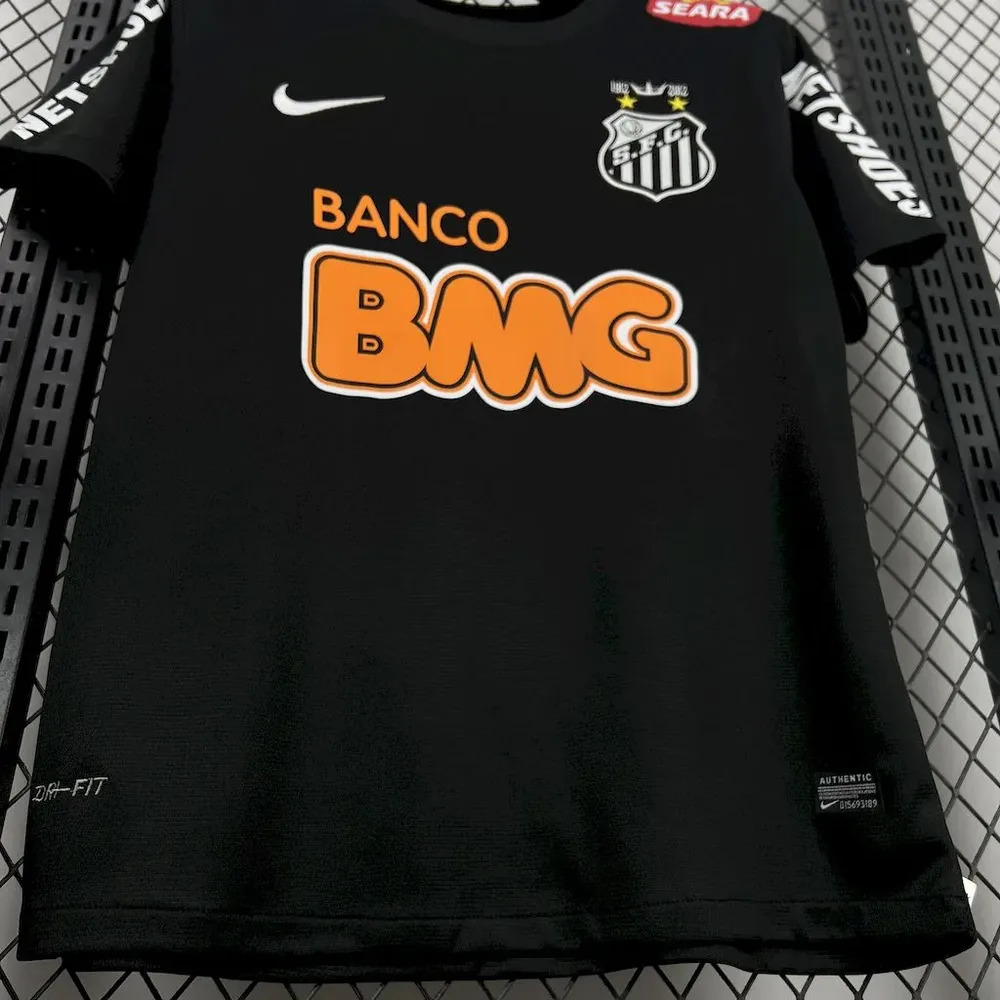 Santos 2011/2012 Retro Santos Visitante Camiseta de fútbol 2011/2012 — 3