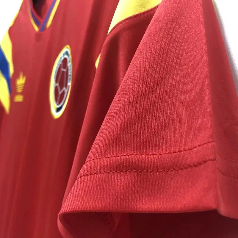 Colombia 1990 Retro Colombia Away Football Shirt 1990 — 8