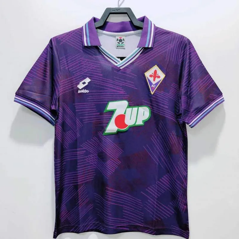 Fiorentina 1992/1993 Retro Fiorentina Local Camiseta de fútbol 1992/1993