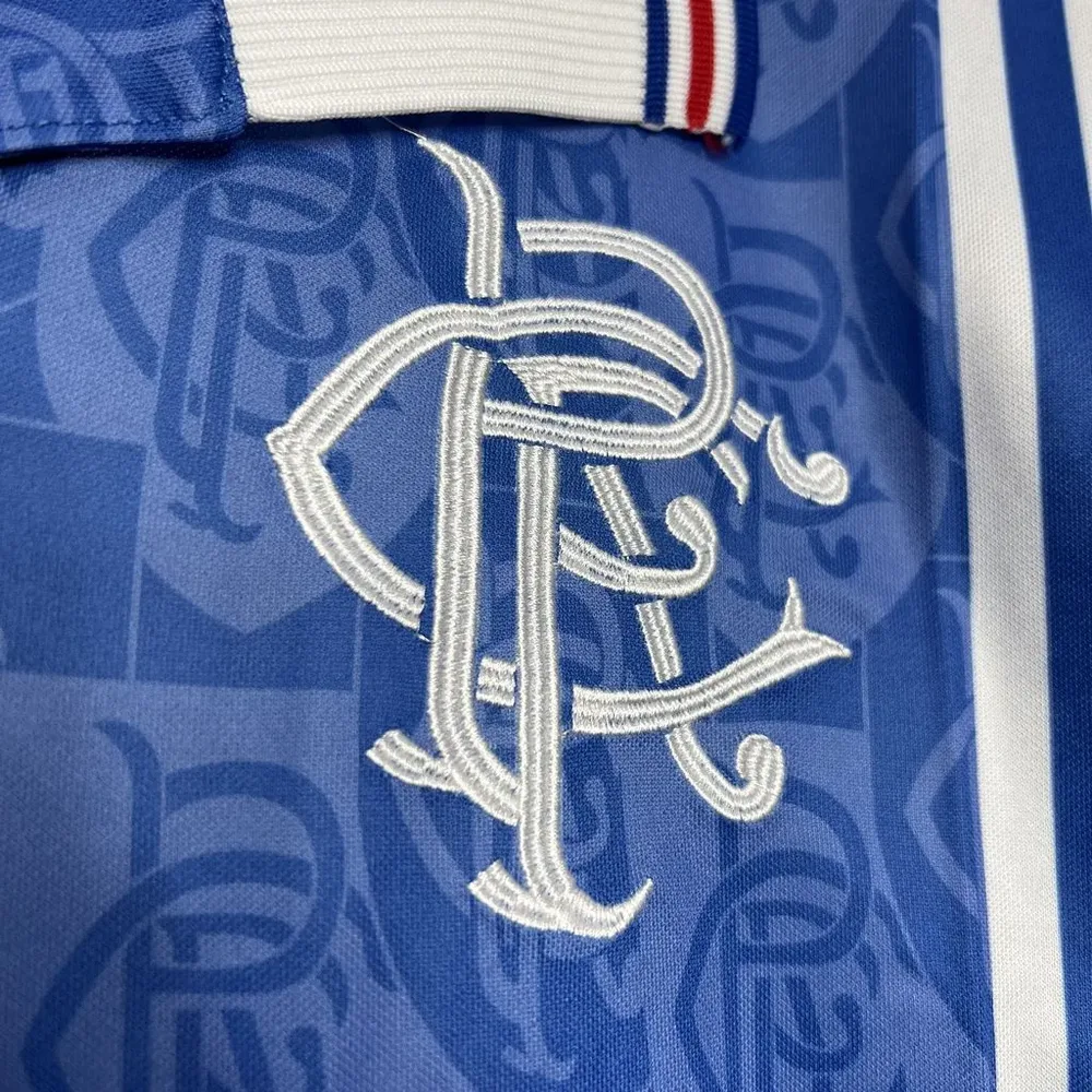 Rangers 1996/1997 Retro Rangers Home Football Shirt 1996/1997 — 6