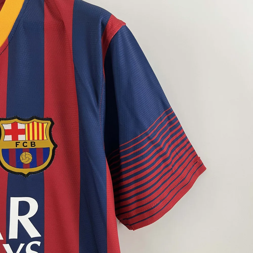 Barcelona 2013/2014 Retro Barcelona Home Football Shirt 2013/2014 — 7