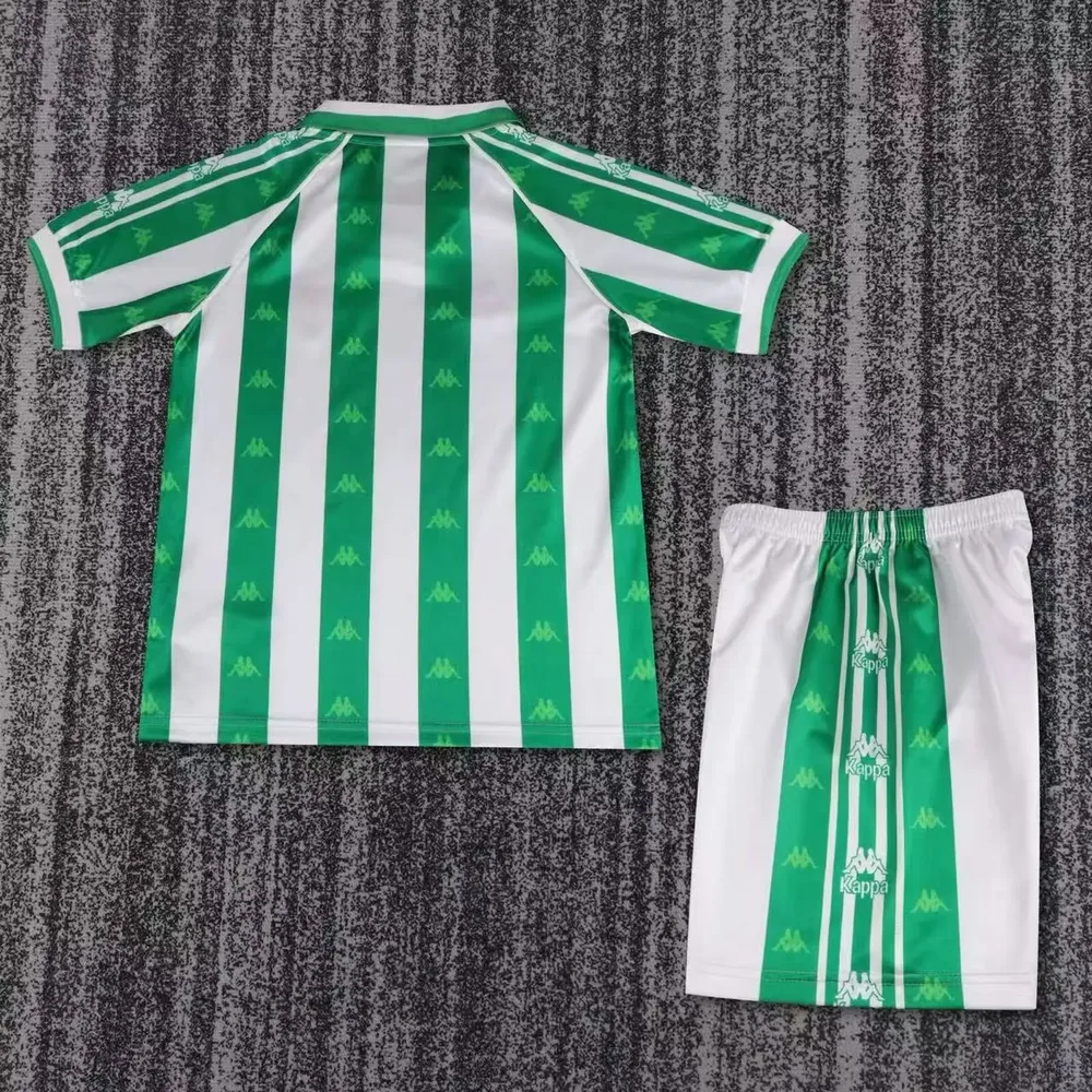Real Betis 1995-1997 Retro Real Betis Home Football Shirt Quality Kids Size 1995/1997 — 2