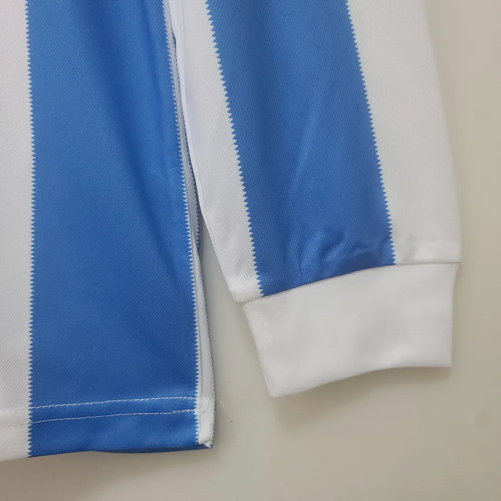 Argentina 1978 Retro Long Sleeve Argentina National Team Home Jersey 1978 — 5