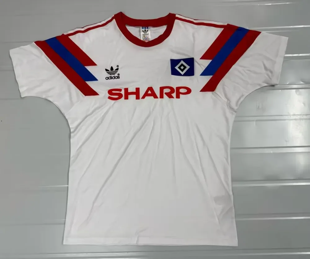 Hamburger SV 1990/1991 Retro Hamburger SV Local Camiseta de fútbol 1990/1991
