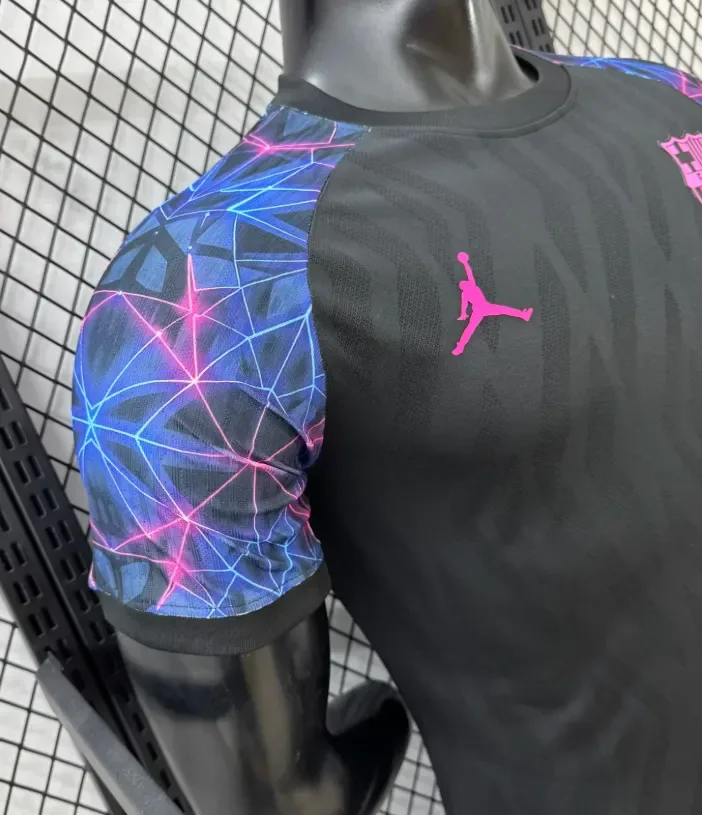 Barcelona 2026/2027 Player Version Barcelona Special Edition Black Blue Football Jersey 2026/27 — 8