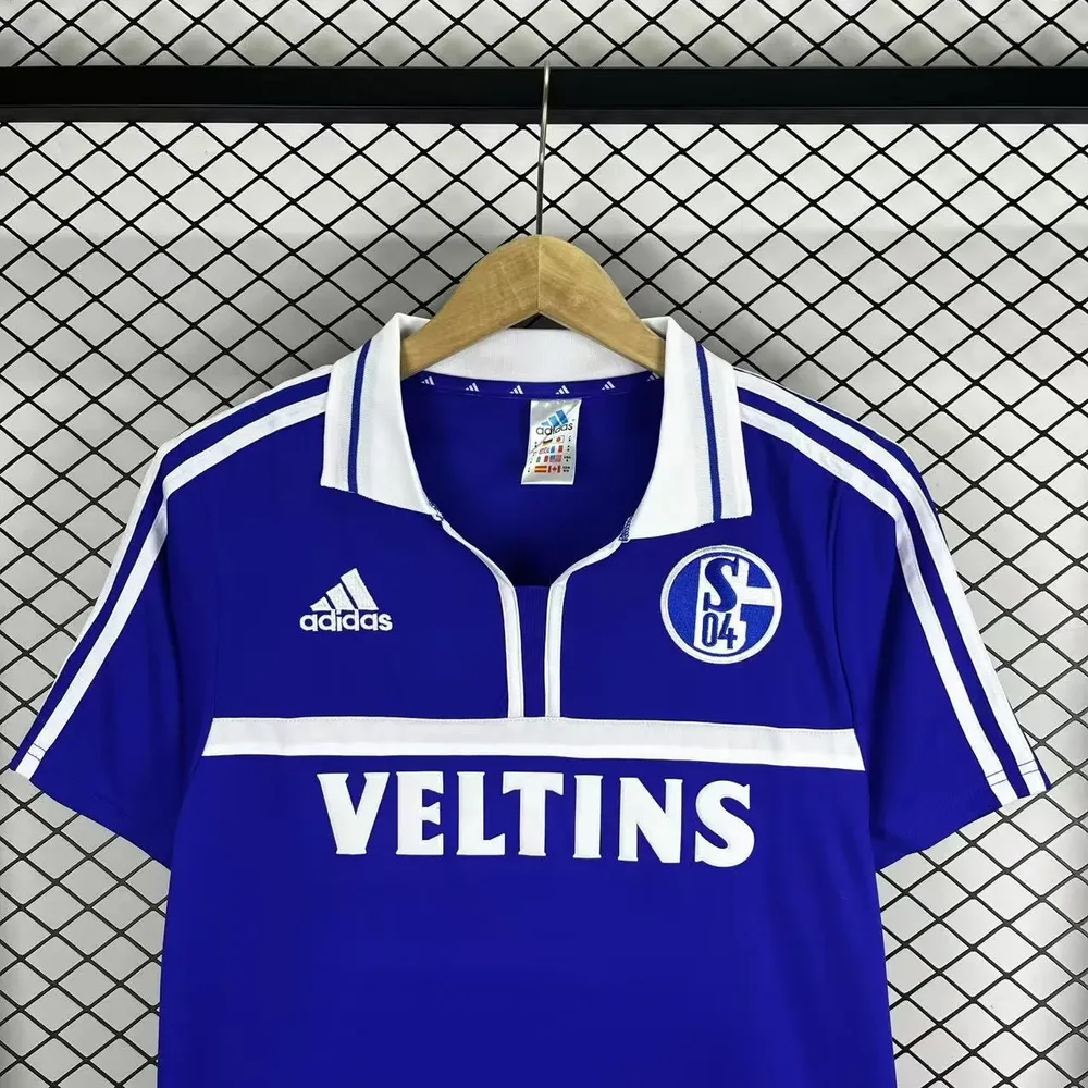 Schalke 04 2000/2002 Retro Schalke 04 Local Camiseta de fútbol 2000/2002 — 3