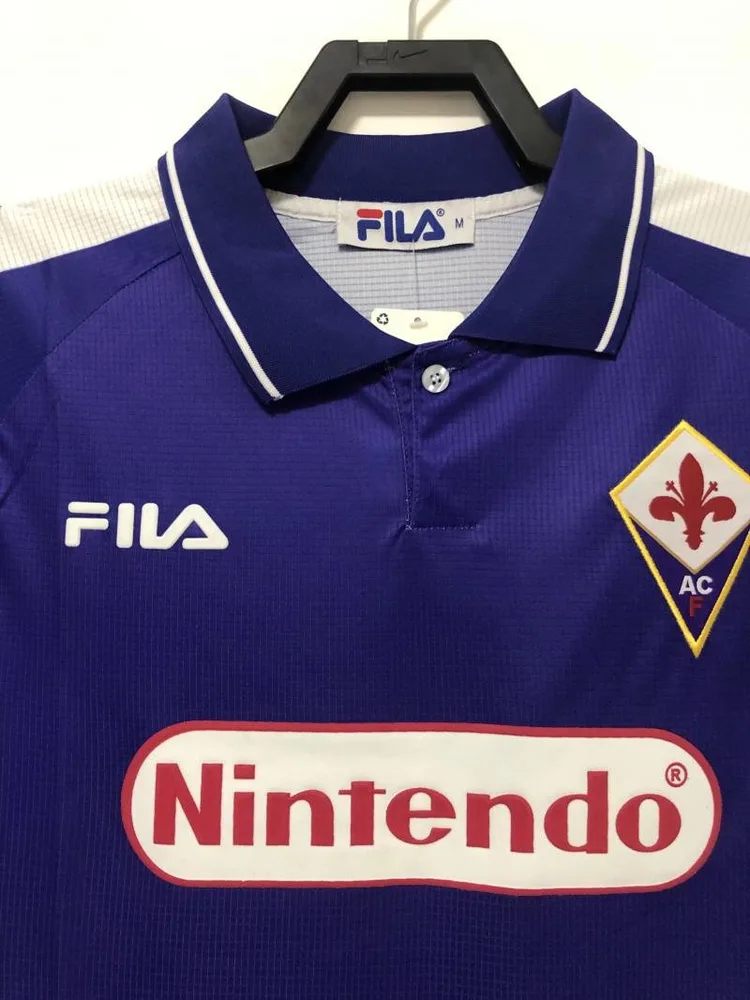 Fiorentina 1998/1999 Retro Fiorentina Home Soccer Jersey 1998/1999 — 3
