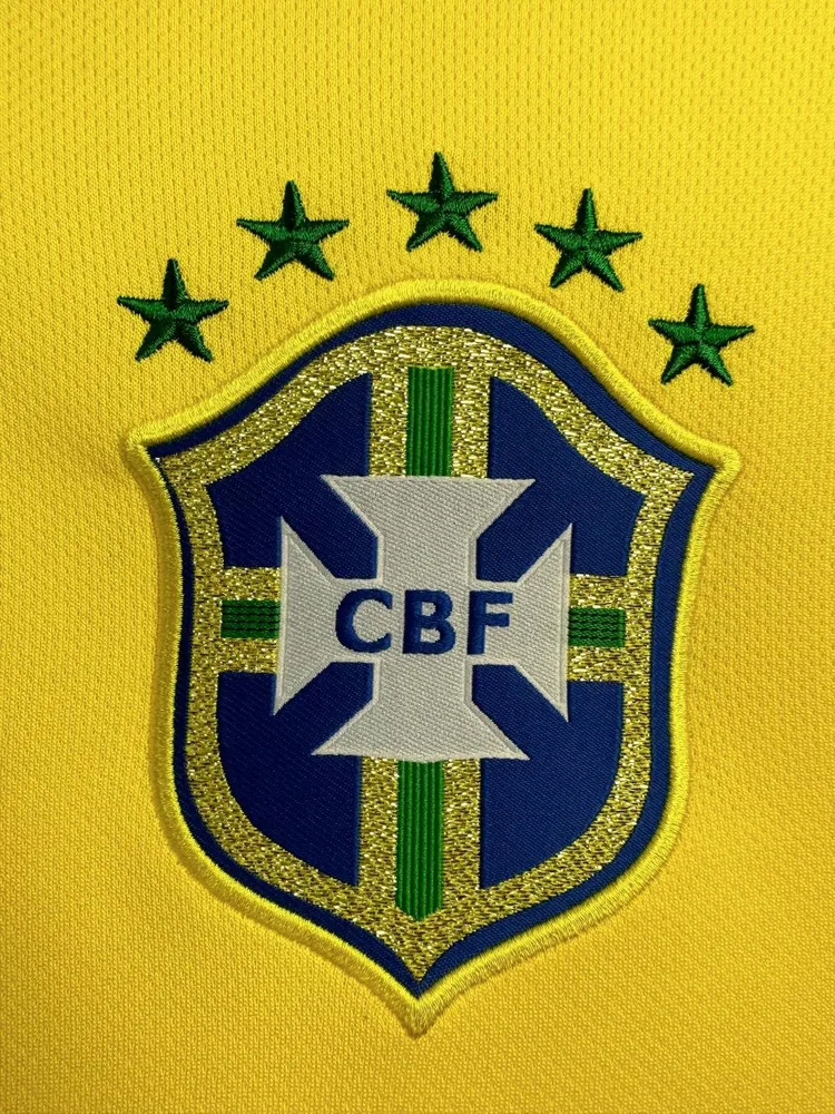 Brazil 2014 Retro Brazil Local Camiseta de fútbol 2014 — 5