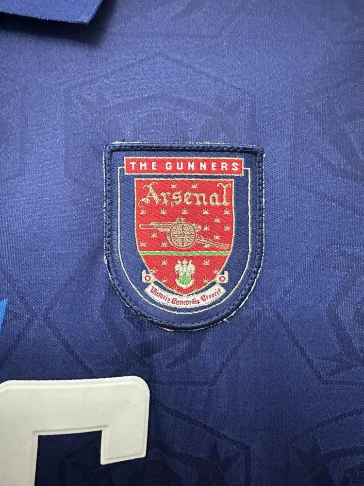 Arsenal 1995-1996 Retro Arsenal Away Football Shirt 1995/1996 — 7