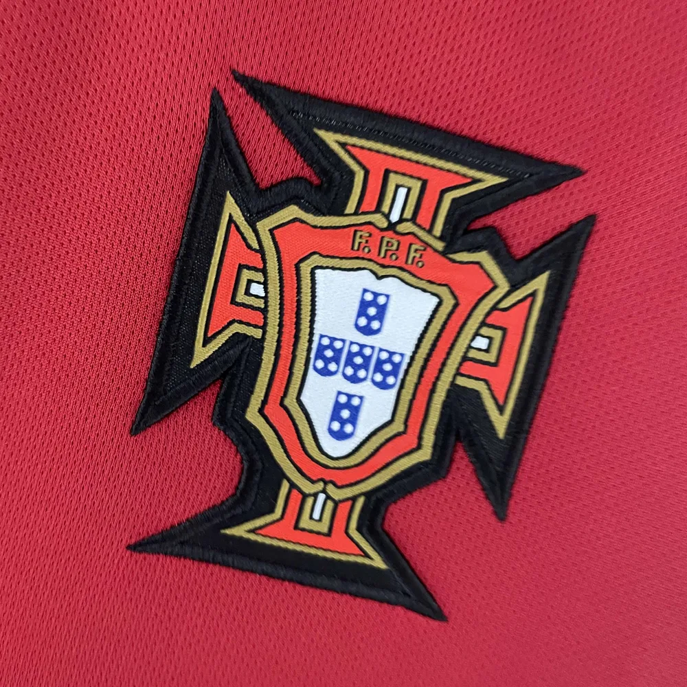 Portugal 2006 Retro Portugal Home Football Shirt 2006 — 7