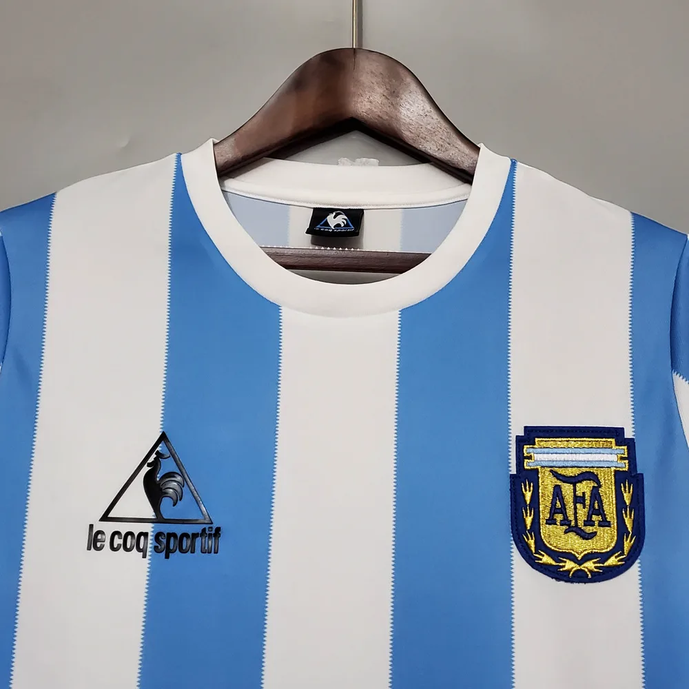 Argentina 1986 Retro Argentina National Team Local Jersey 1986 — 3
