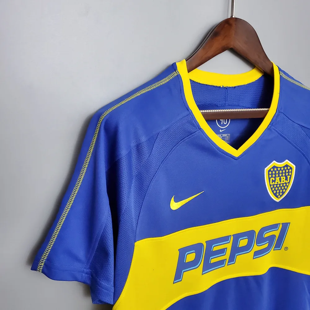 Boca Juniors 2003/2004 Retro Boca Juniors Local Camiseta de fútbol 2003/2004 — 7