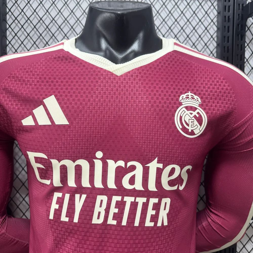 Real Madrid 2026/2027 Manga larga Versión jugador Real Madrid Tercera Visitante Camiseta de fútbol 2026/27 — 6