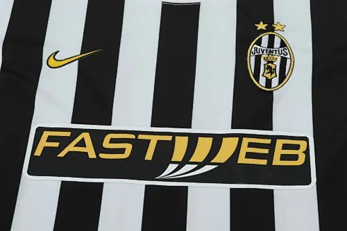 Juventus 2003/2004 Retro Juventus Home Football Jersey Kids Size 2003/2004 — 5