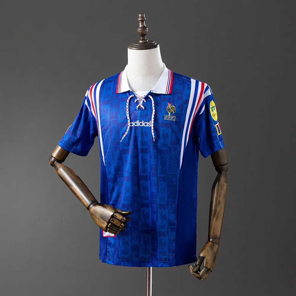 France 1996 Retro France Local Jersey 1996