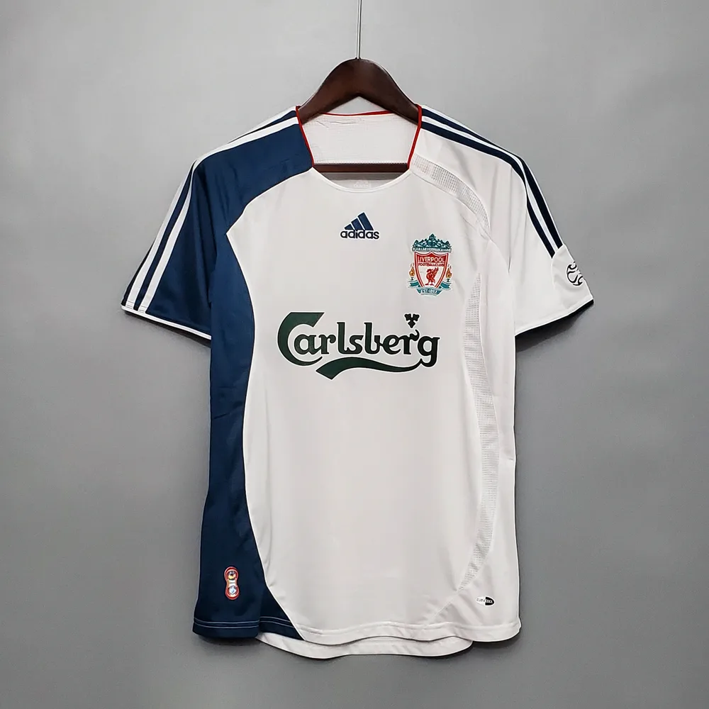 Liverpool 2006/2007 Retro Liverpool Tercera Visitante Camiseta de fútbol 2006/2007