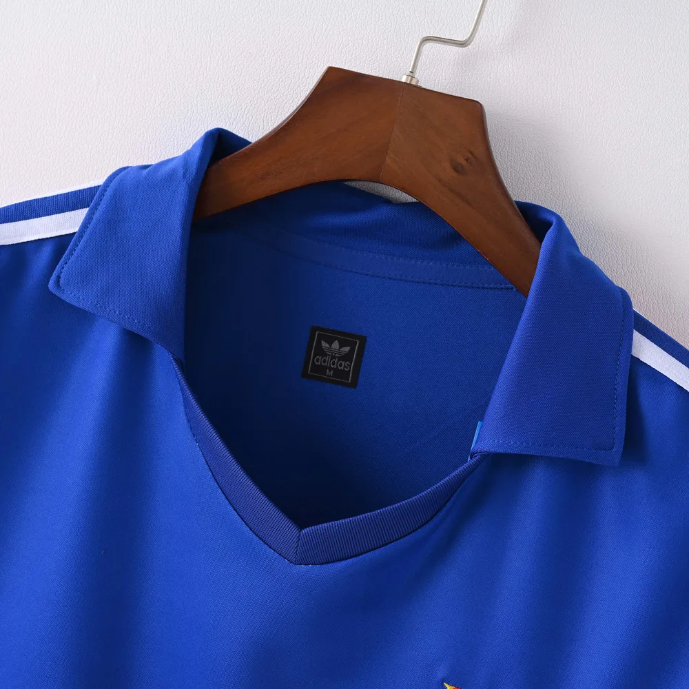 France 1984 Retro France Home Football Shirt 1984 — 5