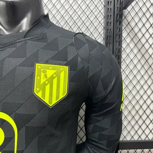 Atlético Madrid 2026/2027 Long Sleeve Player Version Atletico Madrid Away Football Jersey 2026/27 — 7