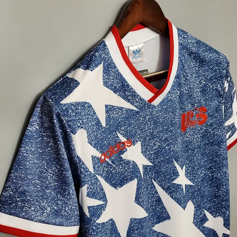 United States 1994 Retro USA Away Soccer Jersey 1994 — 4