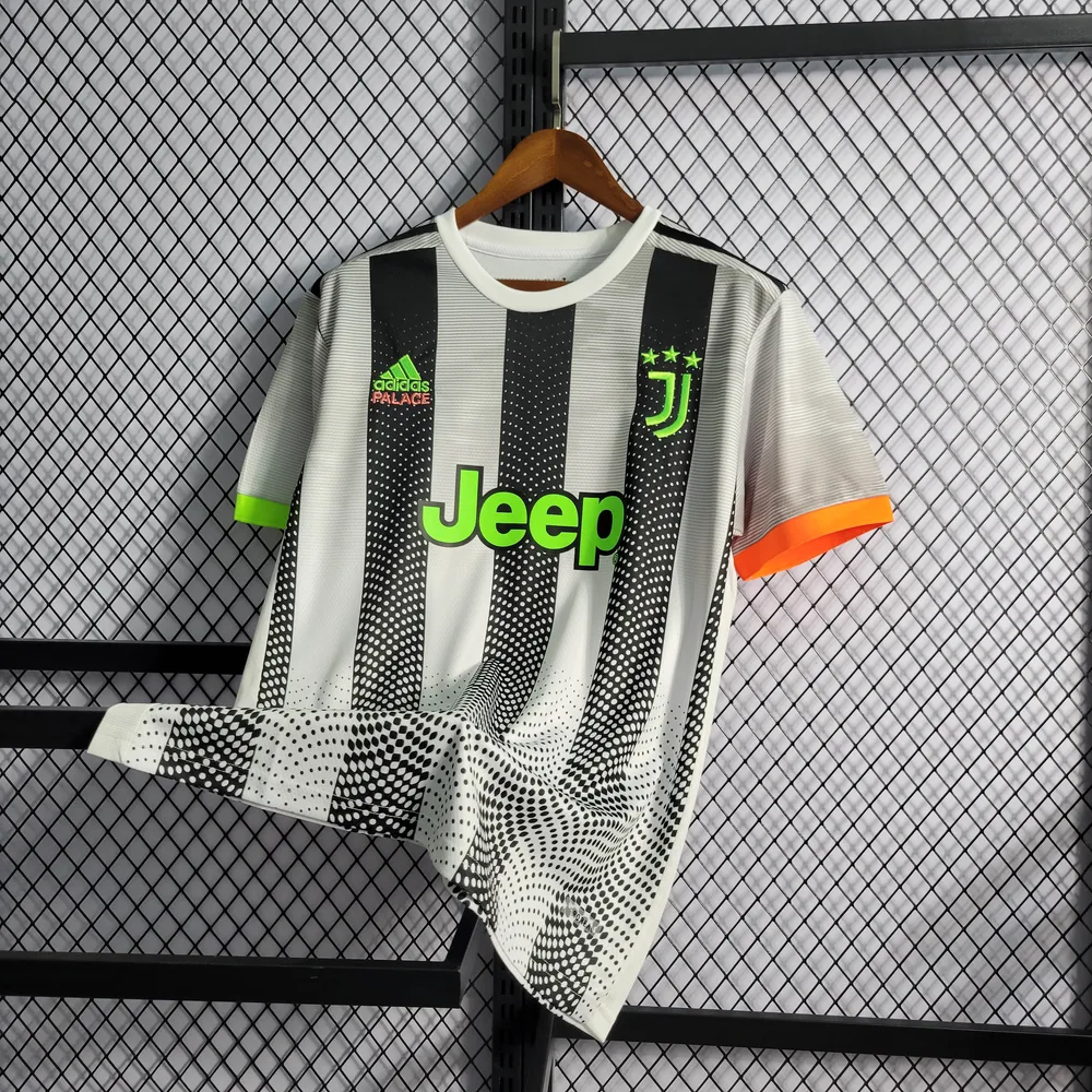 Juventus 2019/2020 Retro Juventus Joint Edition Black and White Stripes Soccer Jersey 2019/2020 — 8