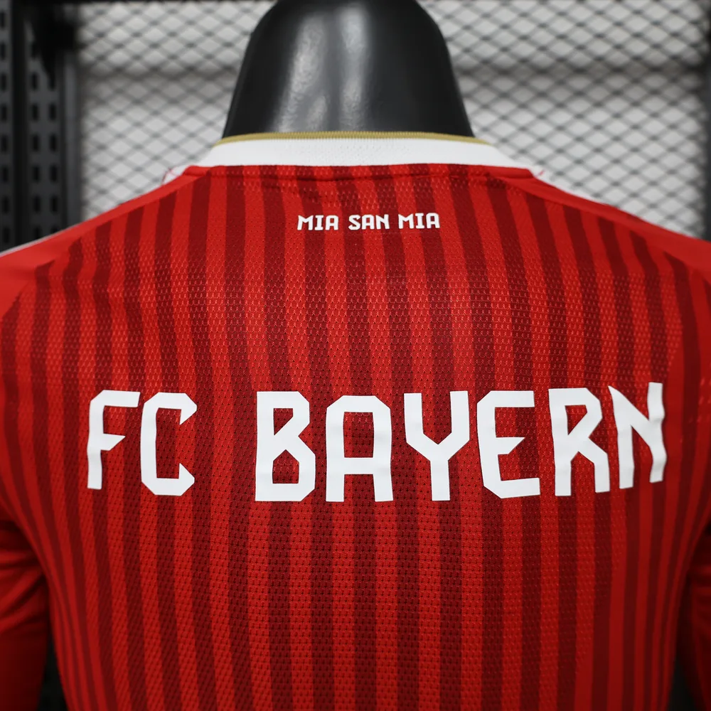 Bayern Munich 2026/2027 Long Sleeves Player Version Bayern Munich Home Football Shirt 2026/27 — 10