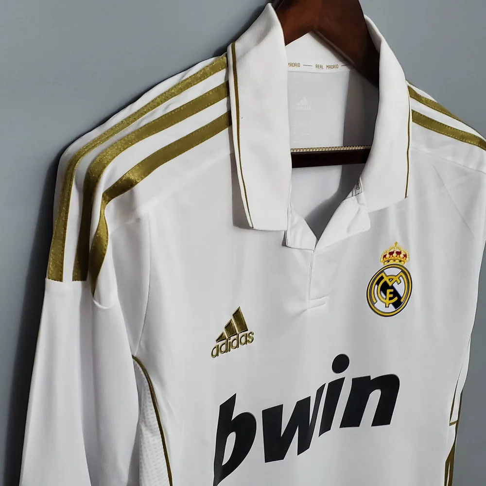 Real Madrid 2011/2012 Retro Long Sleeve Real Madrid Home 2011/2012 — 6