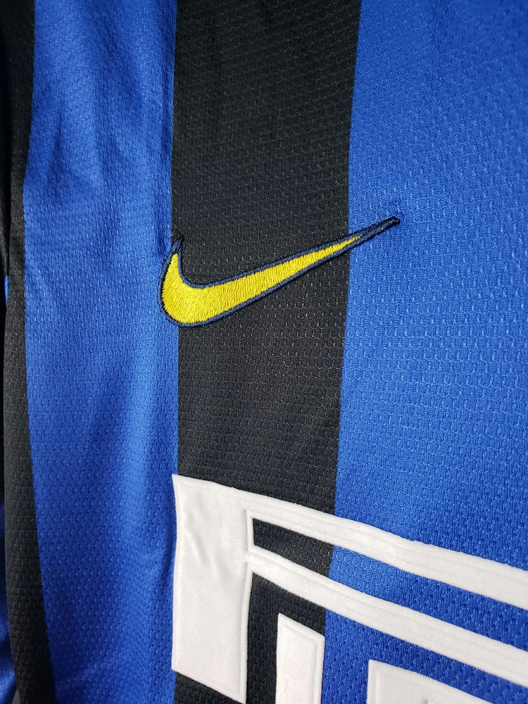 Inter Milan 1998/1999 Retro Long Sleeve Internazionale Milan Home Football Jersey 1998/1999 — 5