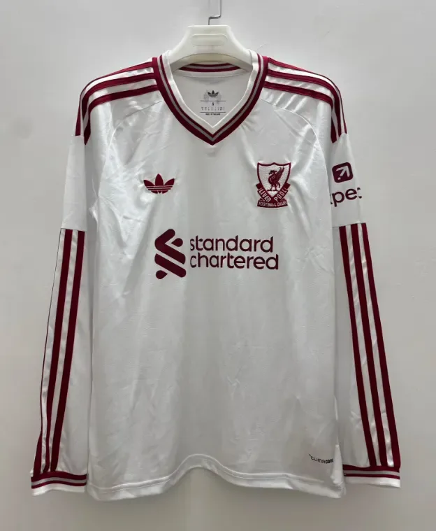 Liverpool 2026/2027 Long Sleeve Liverpool Away Football Jersey 2026/27