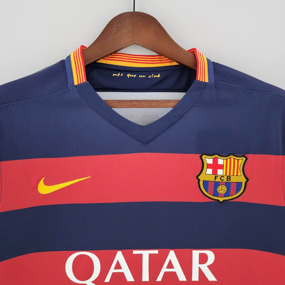 Barcelona 2015/2016 Retro Barcelona Football Shirt Home 2015/2016 — 3