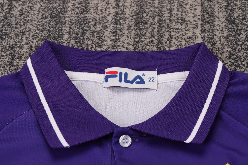 Fiorentina 1999-2000 Retro Fiorentina Home Football Shirt Kids Size 1999/2000 — 3
